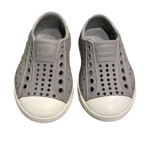 Native Shoes Kids Gray Slip-On Water Shoes